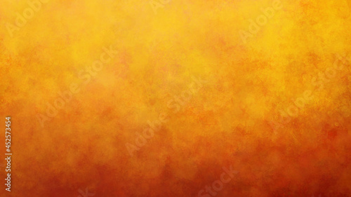 Red yellow and orange background in abstract grunge texture  watercolor painted illustration  fiery warm colors  colorful design
