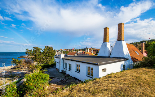 Billede på lærred Smokehouse on Bornholm