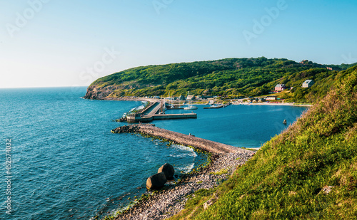 Hamme havn in Bornholm, Denmark