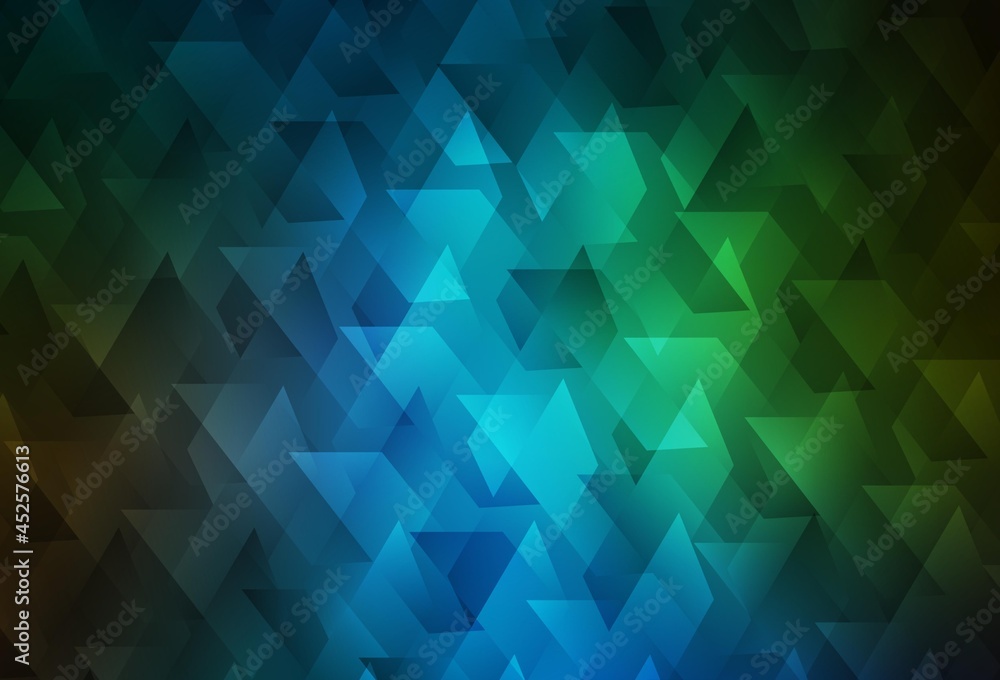 Dark Blue, Green vector layout with lines, rectangles. Dark Blue, Green vector layout with lines, rectangles.