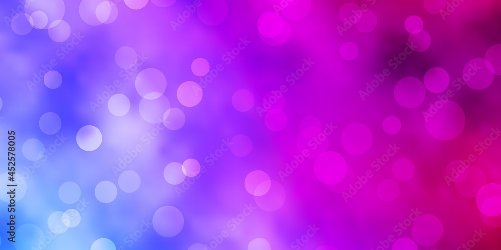 Light Blue, Red vector background with spots. Light Blue, Red vector background with spots.