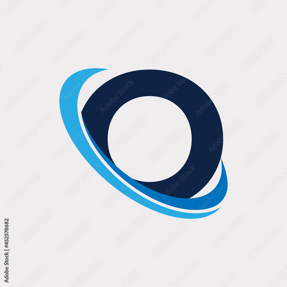 Initial Letter O Tech Logo Design Template Element. Eps10 Vector Initial Letter O Tech Logo Design Template Element. Eps10 Vector