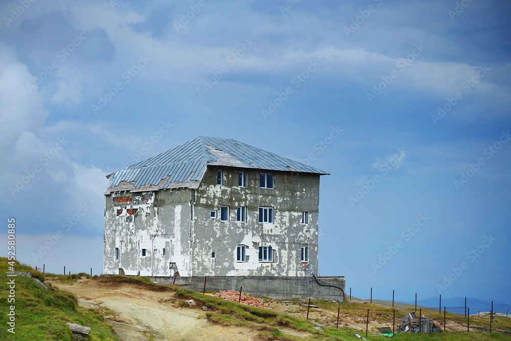 Babele Chalet in Bucegi Mountains, Romania Babele Chalet in Bucegi Mountains, Romania