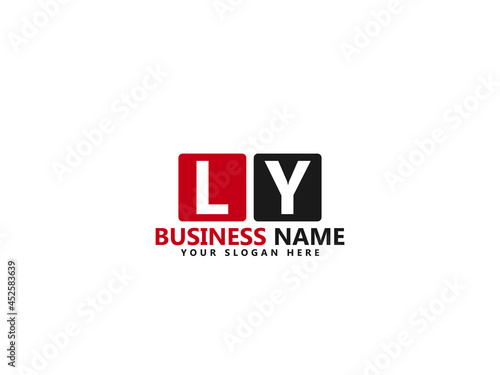 Letter LY logo, ly logo icon design vector for all kind of use