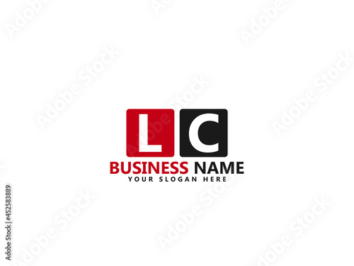 Letter LC logo, lc logo icon design vector for all kind of use