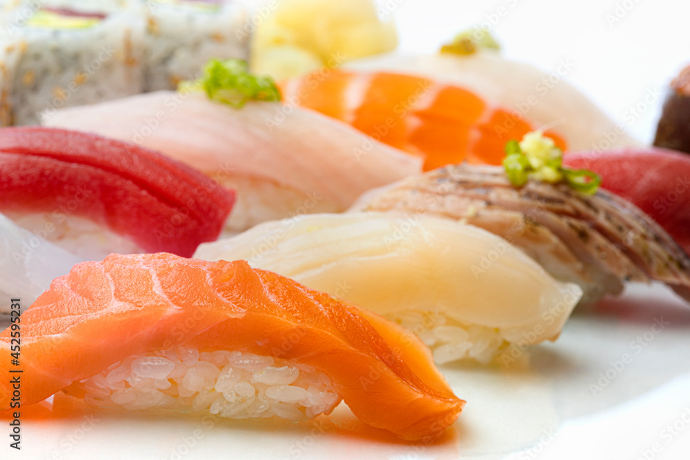 Sushi Combo Platter Detail Sushi Combo Platter Detail