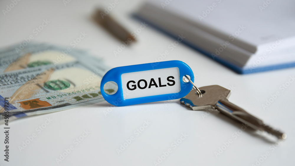 the word fees is written on the blue key fob the word fees is written on the blue key fob