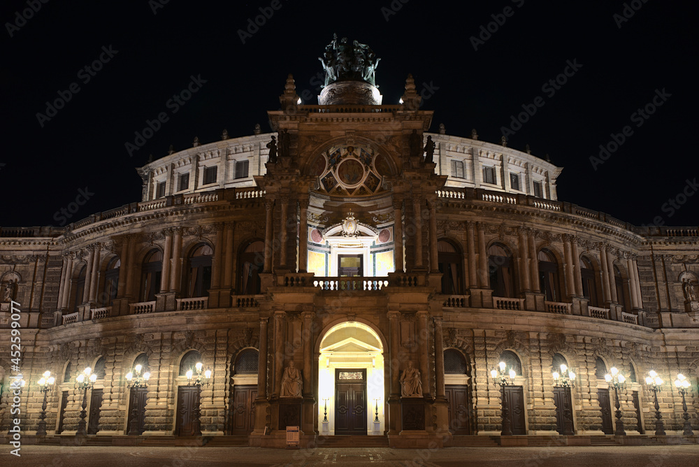 Nachtaufnahmen Dresden
