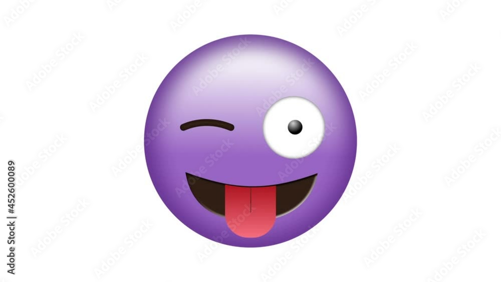 Animation of happy emoji icon over red kaleidoscopic moving shapes Animation of happy emoji icon over red kaleidoscopic moving shapes