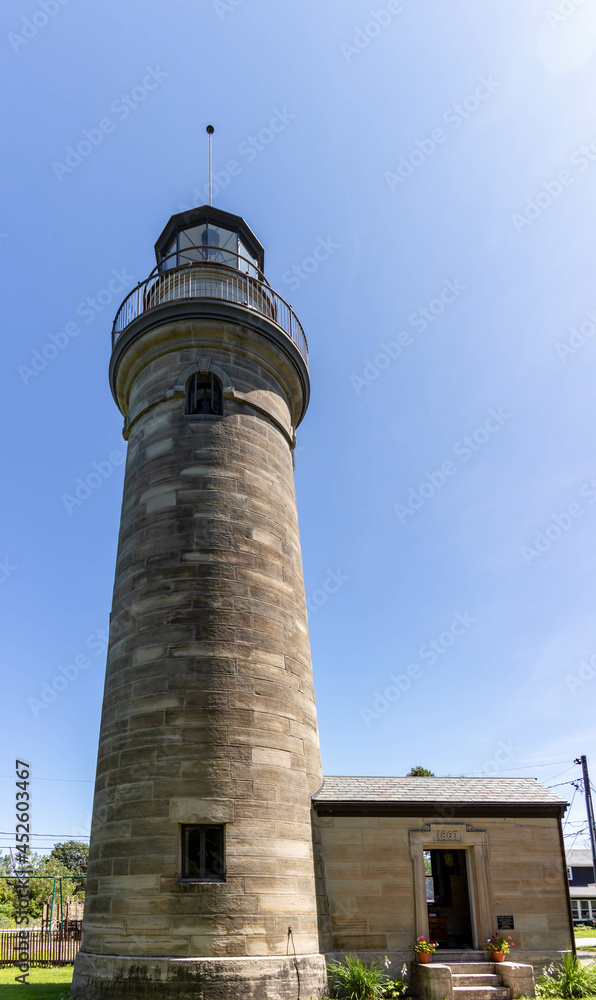 Panorama of Erie Land Lighthouse