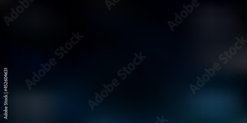 Dark green vector gradient blur template.