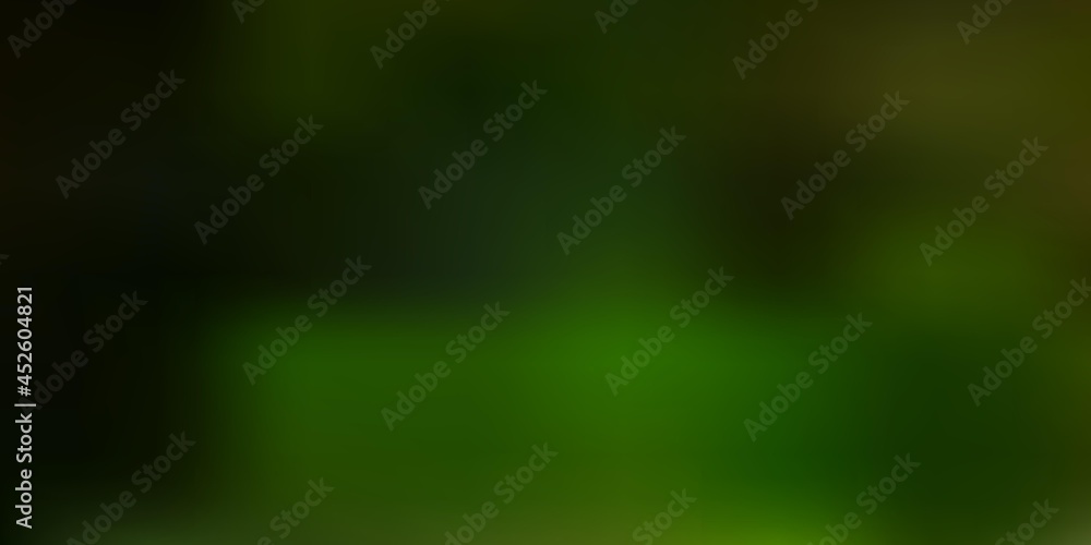 Dark green vector gradient blur backdrop. Dark green vector gradient blur backdrop.