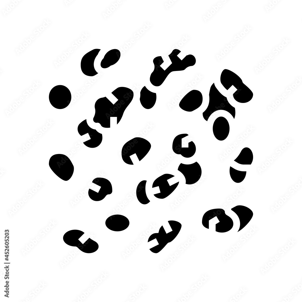 bread beekeeping glyph icon vector. bread beekeeping sign. isolated contour symbol black illustration bread beekeeping glyph icon vector. bread beekeeping sign. isolated contour symbol black illustration