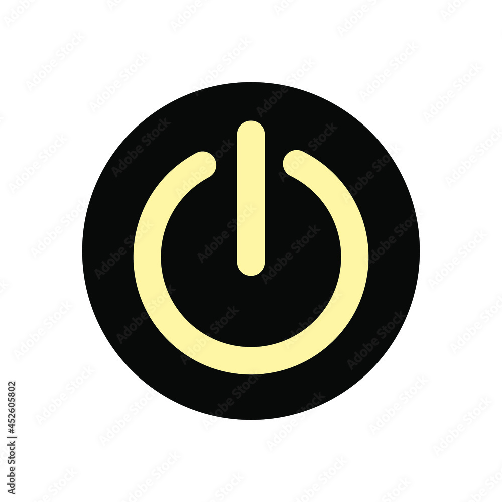power button icons symbol vector elements for infographic web power button icons symbol vector elements for infographic web