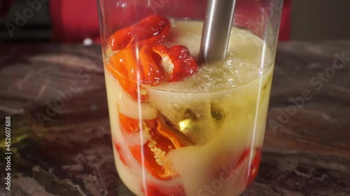 blended Carolina reaper sauce