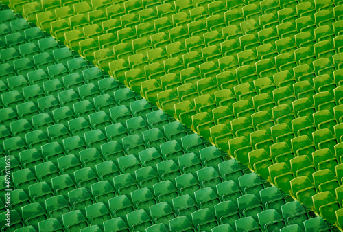 Chair of football seats general sports stadium