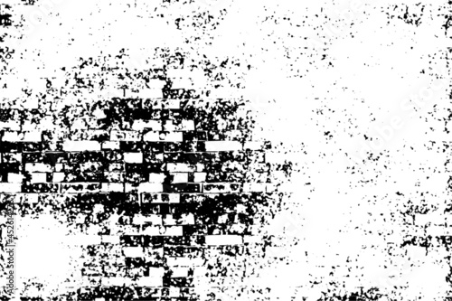 Wallpaper Mural Black and white grunge. Distress overlay texture. Abstract surface dust and rough dirty wall background concept.Abstract grainy background, old painted wall.Grunge Texture Vector Torontodigital.ca