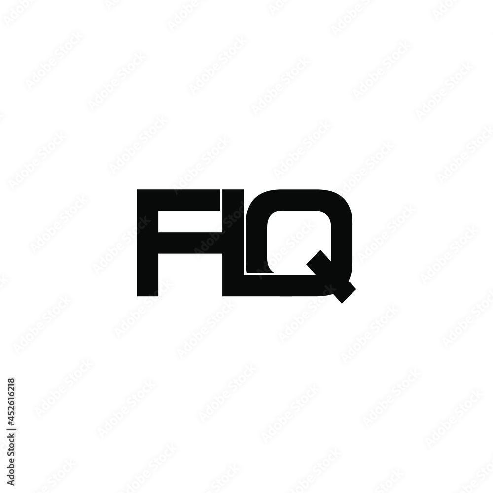 flq letter monogram initial logo design flq letter monogram initial logo design