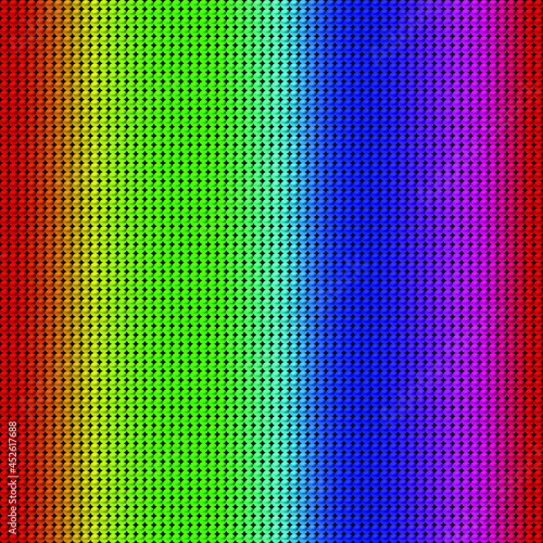 Colorful luxury background with 3D beads. Vector illustration.
