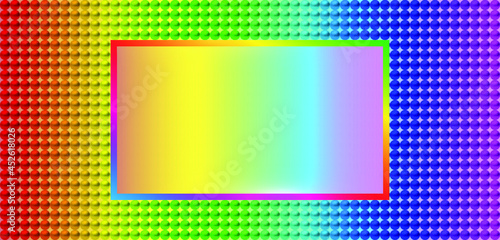 Colorful luxury background with 3D beads. Vector illustration.