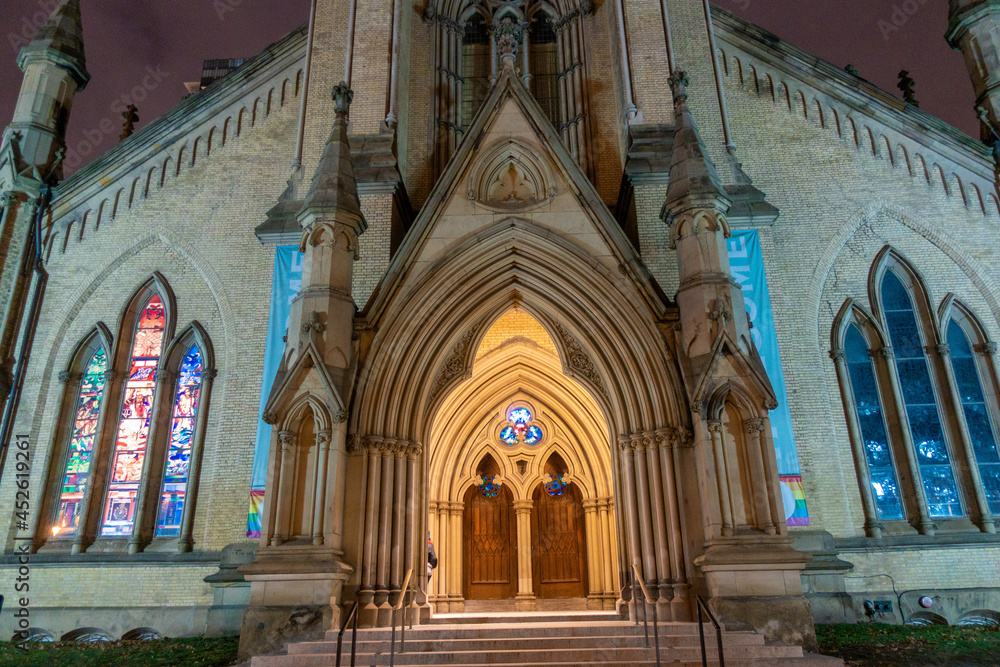 カナダ、オンタリオ州トロントの観光名所を旅行している風景 Scenes from a trip to a tourist attraction in Toronto, Ontario, Canada. 