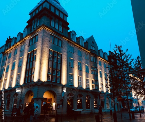 view of the city hall