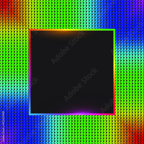 Colorful luxury background with 3D beads. Vector illustration.