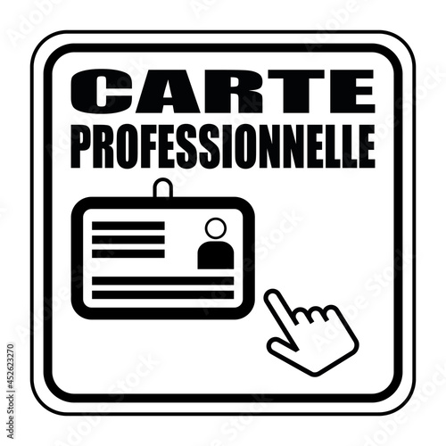 Logo carte professionnelle.
