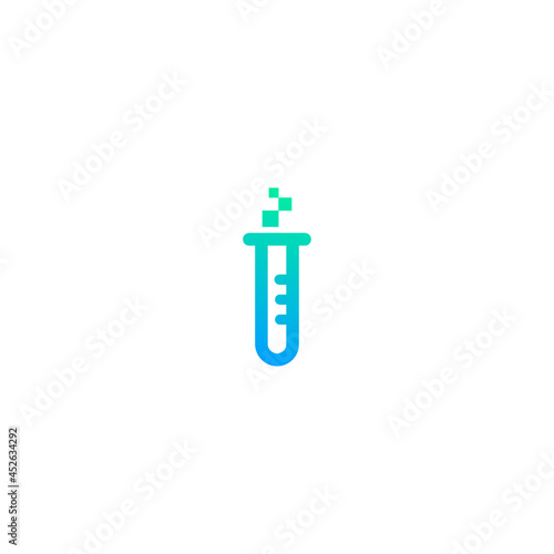 Technology Lab Logo Template Design Vector, Emblem, Design Concept, Creative Symbol, Icon