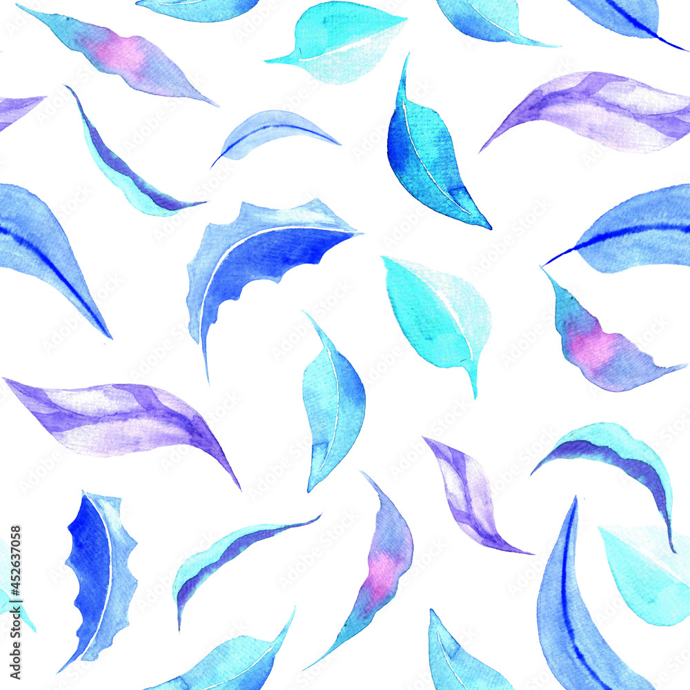 leaves seamless pattern leaves seamless pattern