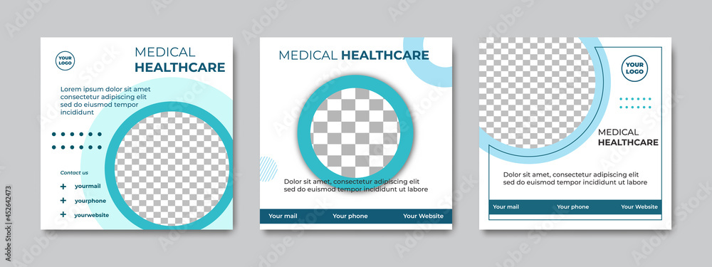 Collection of modern social media post templates, health concept design. Suitable for health webinars, health poster, business webinar, online classes and other online seminars. Collection of modern social media post templates, health concept design. Suitable for health webinars, health poster, business webinar, online classes and other online seminars.