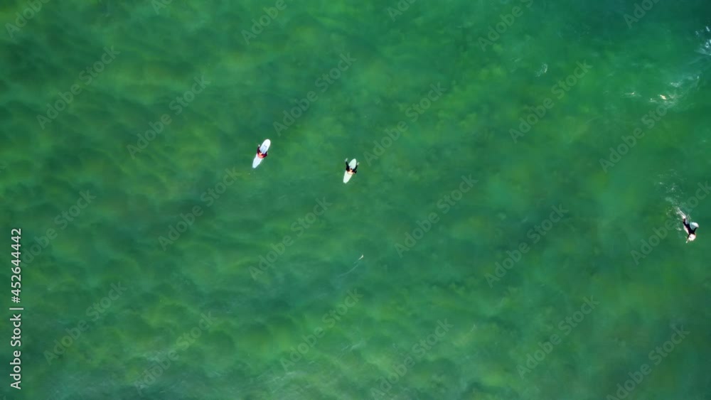 Drone aerial time lapse surfers on sand bank clear Pacific Ocean Avoca Beach Central Coast NSW Australia 4K Drone aerial time lapse surfers on sand bank clear Pacific Ocean Avoca Beach Central Coast NSW Australia 4K