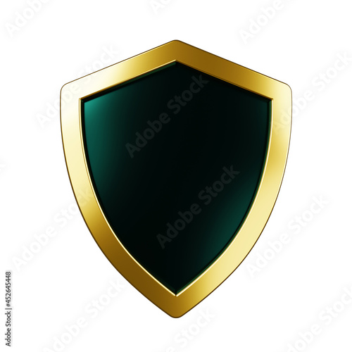 Free Download Protected guard shield concept. Safety badge color icon. Security label. Defense safeguard sign. 3d illustration - GFXLoad