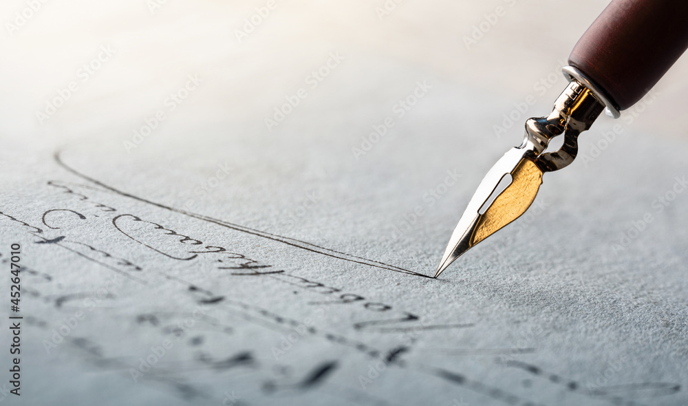 Fountain Pen Writing Styles