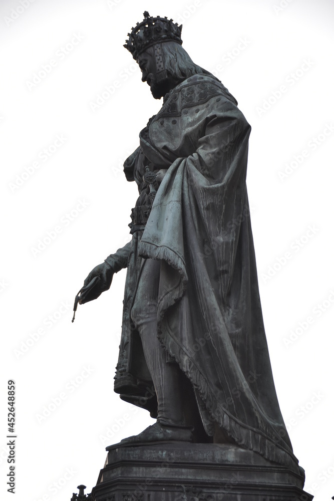 Statue of King Charles IV in Prague Statue of King Charles IV in Prague
