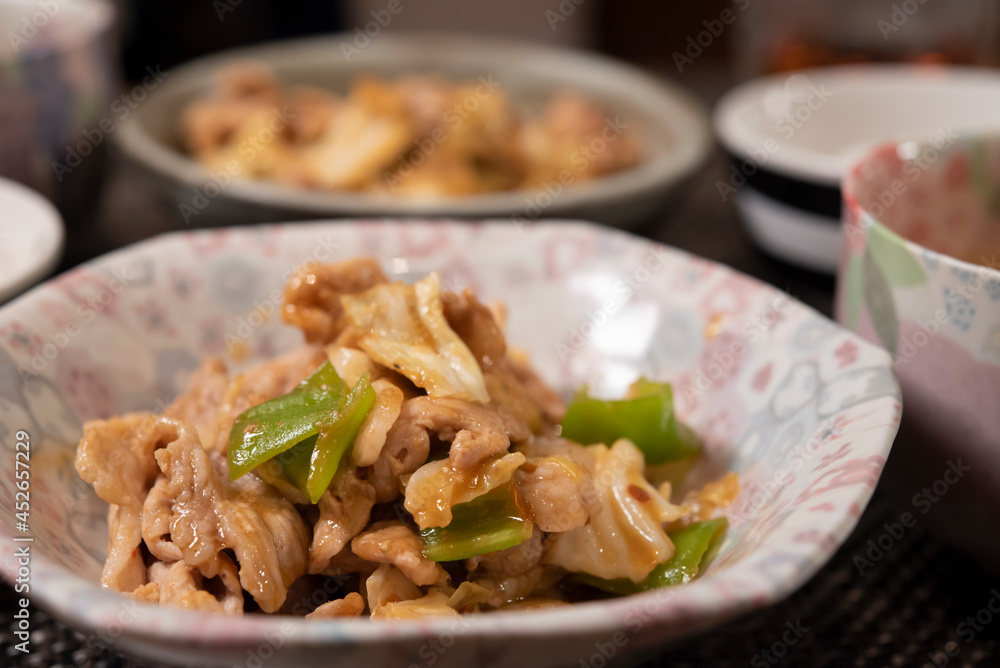 日本の食卓,回鍋肉,中華料理