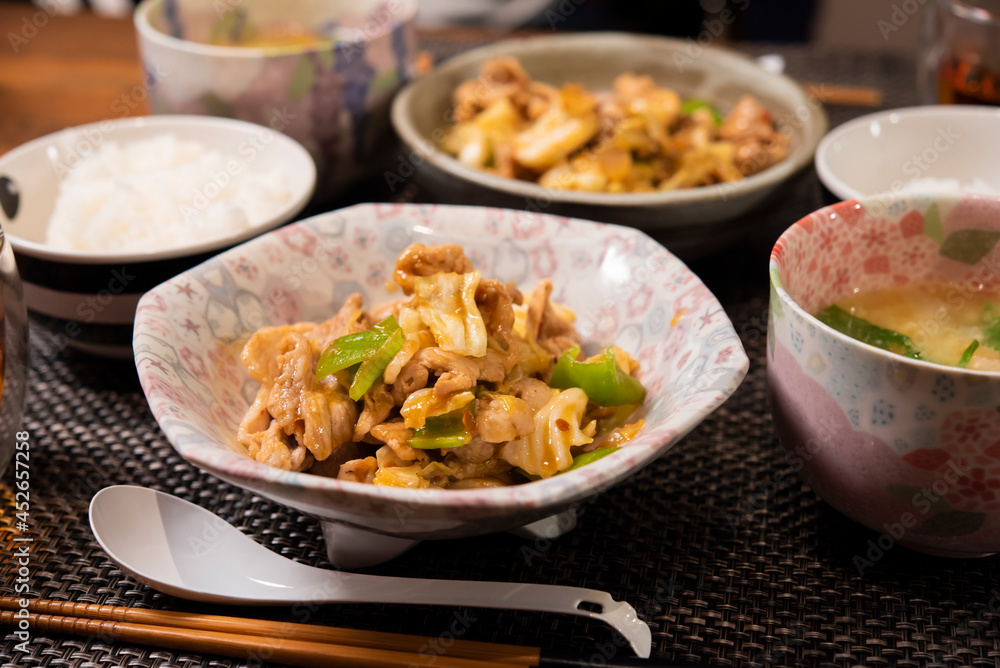 日本の食卓,回鍋肉,中華料理