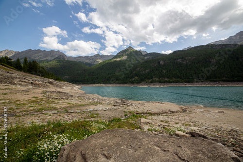 Lake of Gran Paradiso National Park, Aosta, Itay