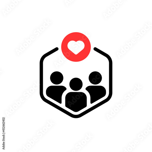 customer retention or client satisfaction icon