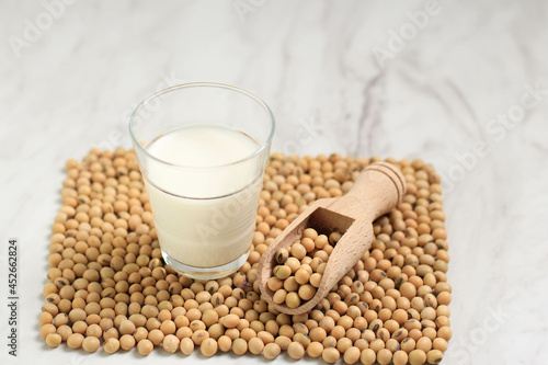 Soy Milk is a Beverage Made From Soy Bean, Called Milk Because it is Yellowish White Similar to Milk. Healthy Alternative for Non-Dairy Milk. It also Called Sari Dele/ Susu Dele in Indonesia which is 