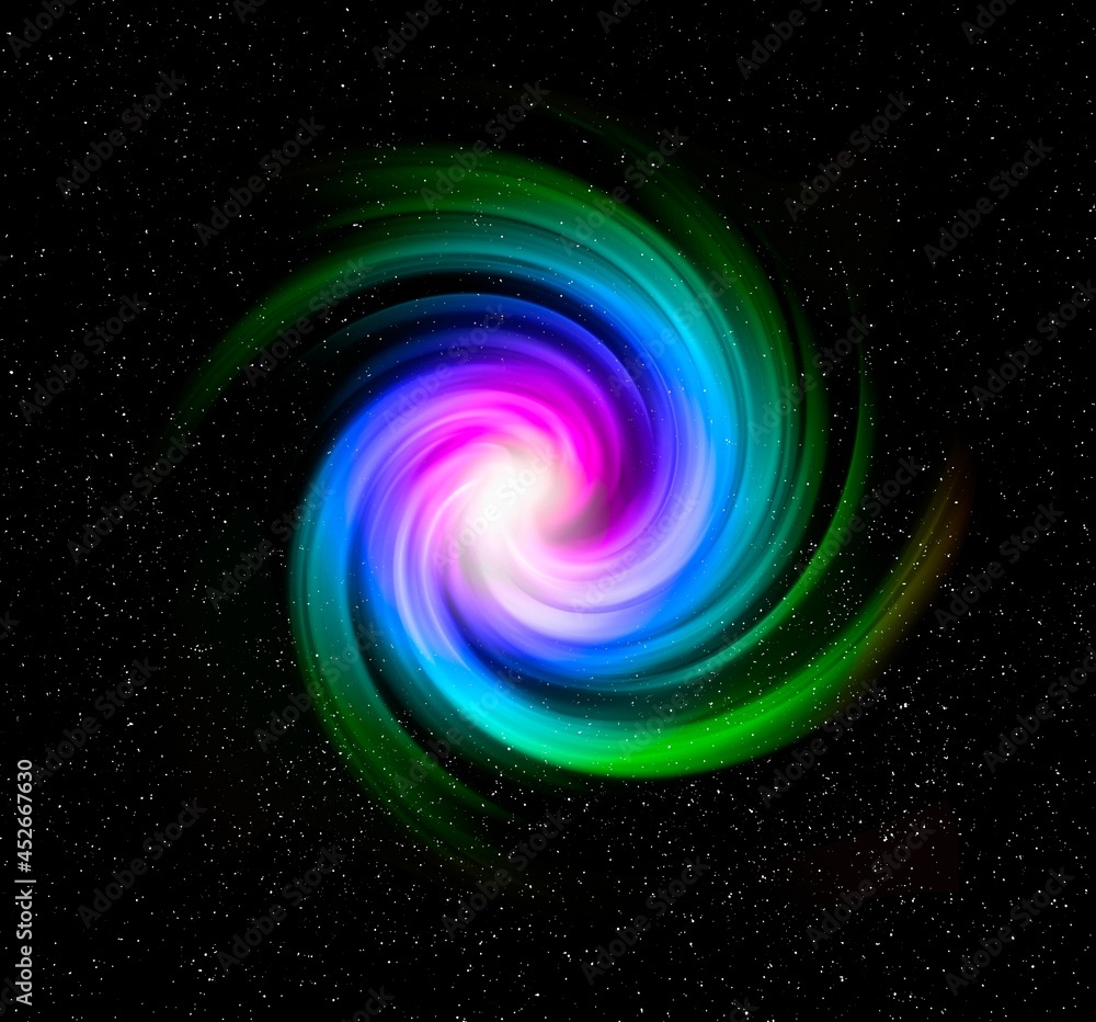 Nebula, conceptual illustration Nebula, conceptual illustration