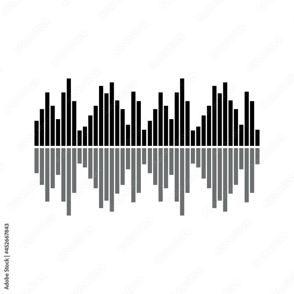 Set of Sound wave Set of Sound wave