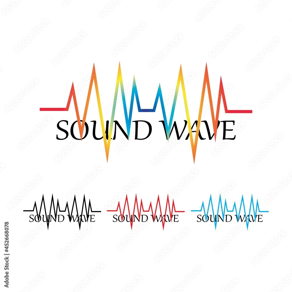 Set of Sound wave