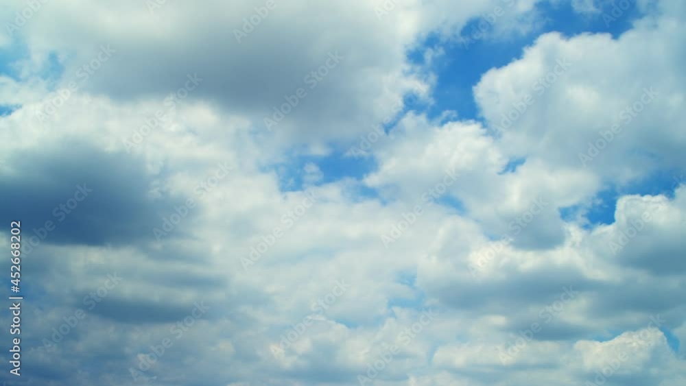 time-lapse 4K, Cloud moving away from the abstract background time-lapse 4K, Cloud moving away from the abstract background