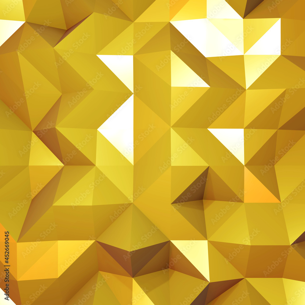 abstract geometric pattern background gold aura polygon background