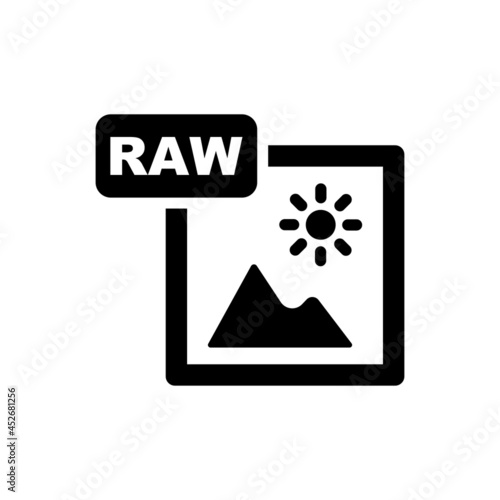 Photo raw icon
