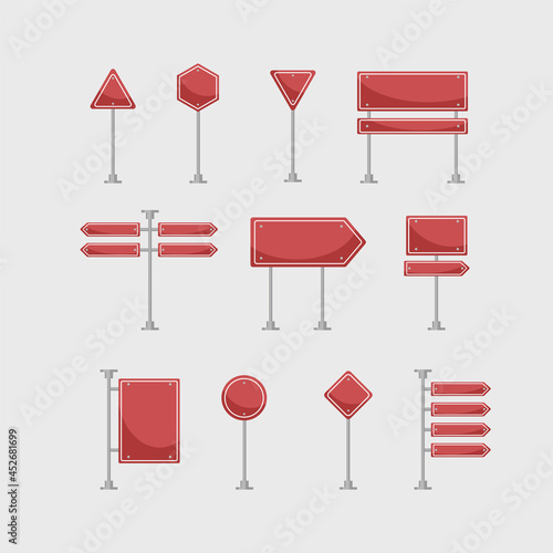 the concept of a red board illustration