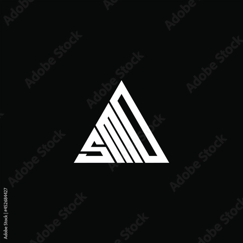 SMD letter logo creative design. SMD unique design, SMO letter logo creative design. SMO unique design