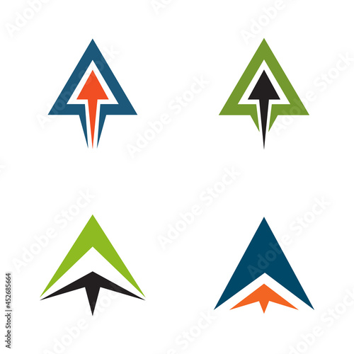 Free Download Arrow icon symbol logo design vector - GFXLoad