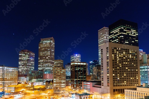 Night view of Sao Paulo, Brazil